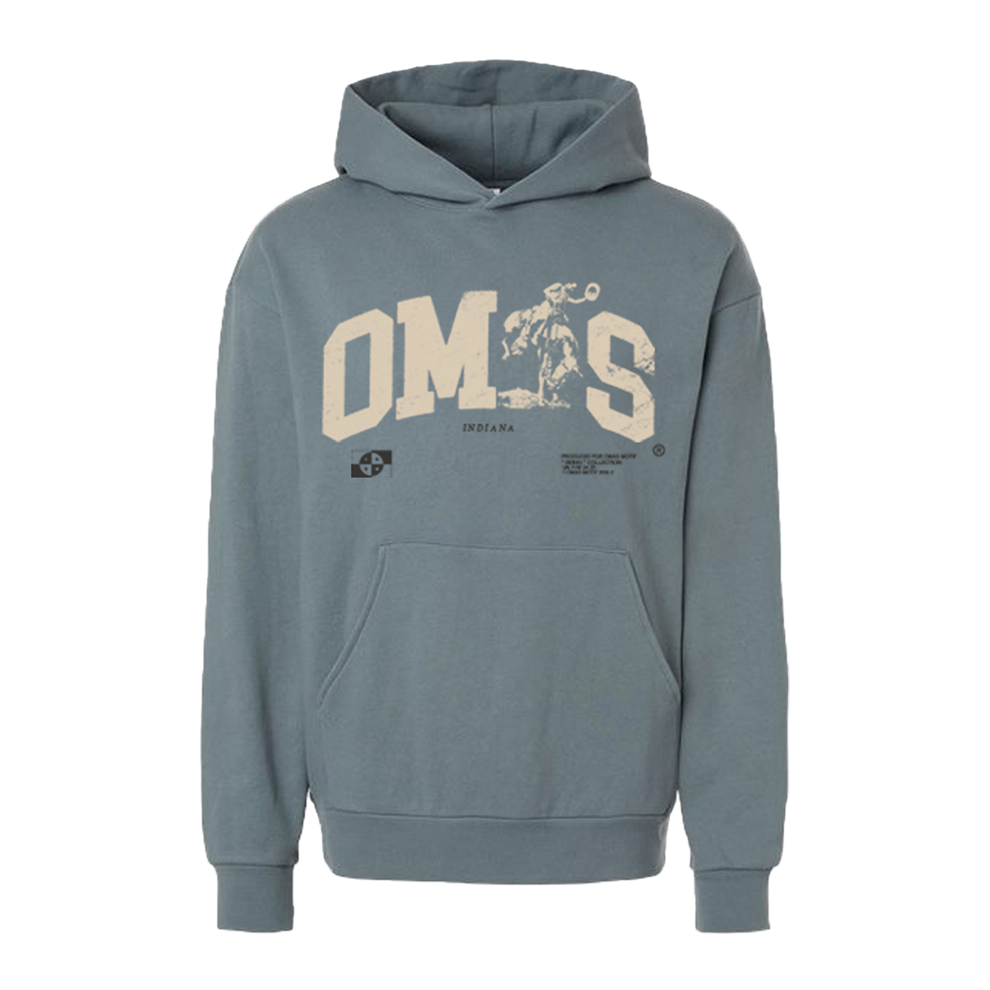 // Free Charlie Hoodie // POWDER BLUE