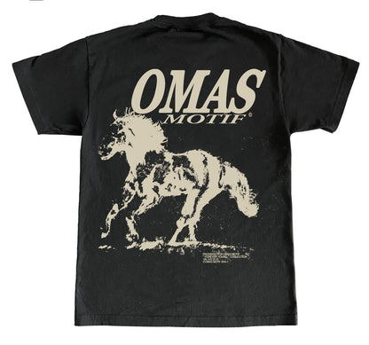 Second Summer Tee // BLK/EGGSHELL //