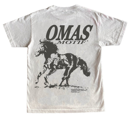 Second Summer Tee // WHT/CEMENT
